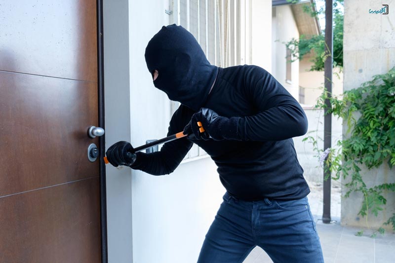 نکات مهم در جلوگیری از توپی زنی درب ضد سرقت منزل