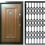 مقایسه درب ضد سرقت با حفاظ آکاردئونی
