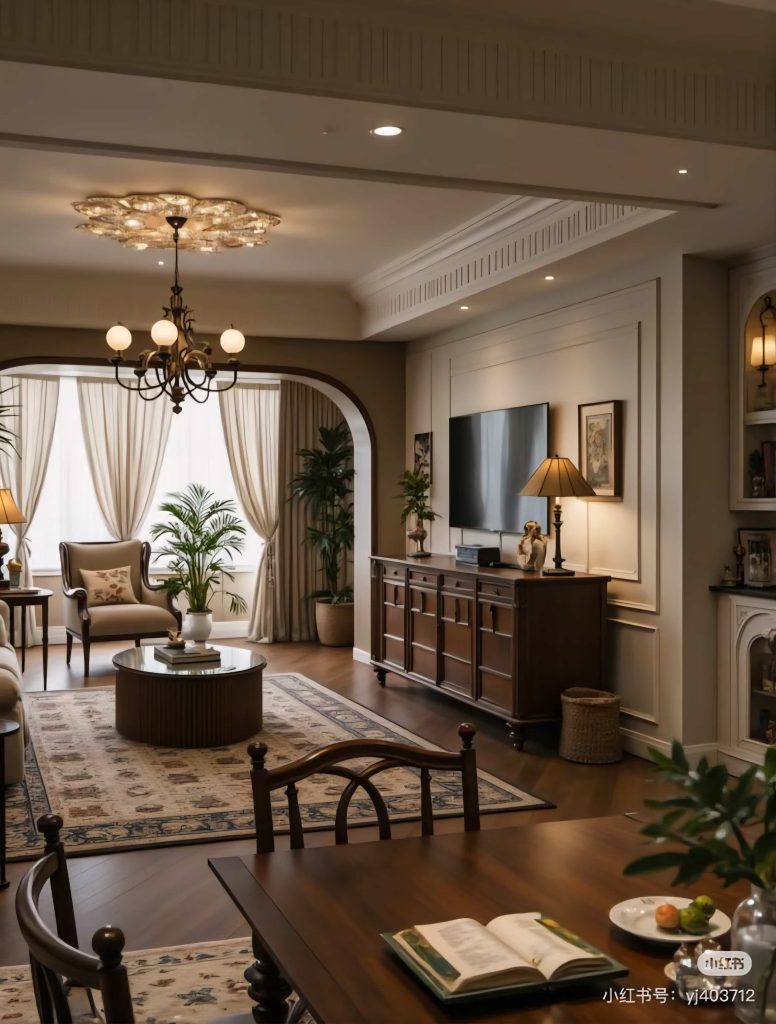 تصویر خانه با دکوراسیون كلاسیک