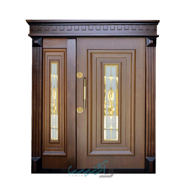 درب یک و نیم لنگه ونی-گلس